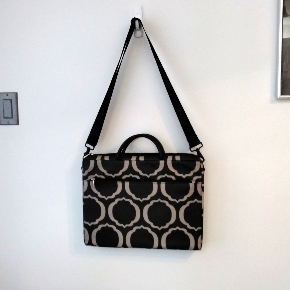 Indigo insulated laptop bag
